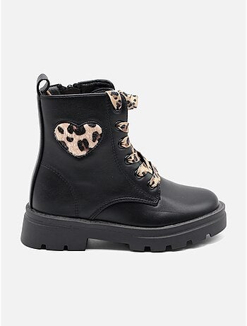 Bottines à motifs