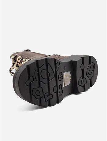 Bottines à motifs