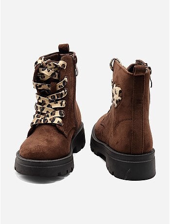 Bottines à motifs
