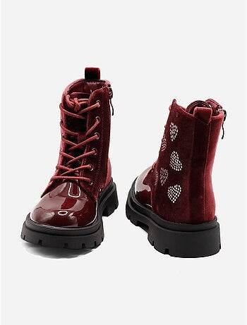 Bottines à motifs