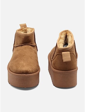 Bottines à plateforme