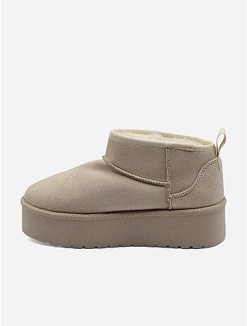 Bottines à plateforme
