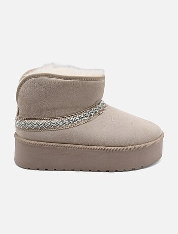 Bottines à plateforme