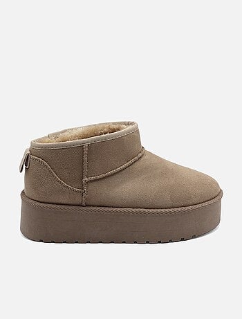 Bottines à plateforme