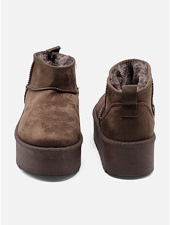 Bottines à plateforme