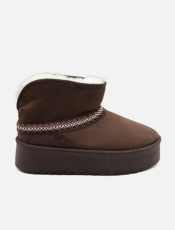 Bottines à plateforme