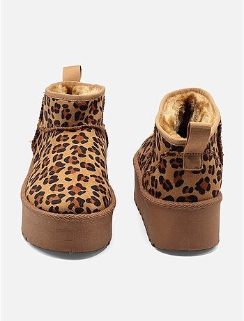 Bottines à plateforme