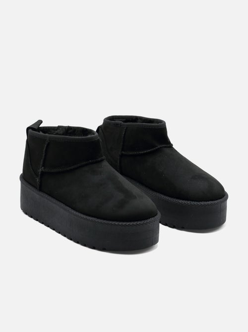 Bottines à plateforme - Kiabi Bottines à plateforme - Kiabi