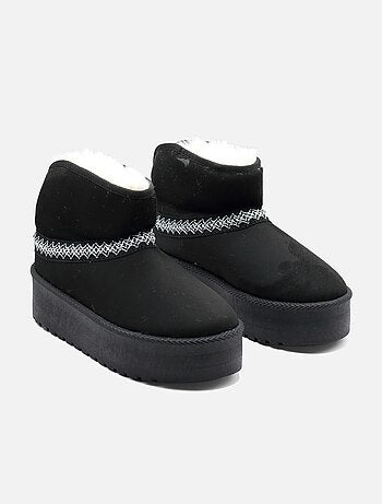 Bottines à plateforme