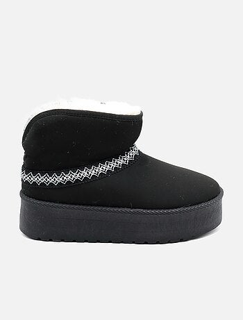 Bottines à plateforme