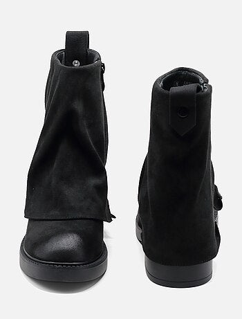 Bottines à revers