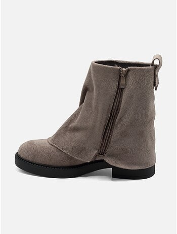 Bottines à revers