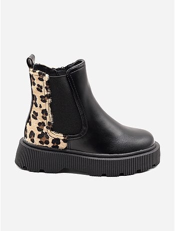 Bottines à semelle épaisse