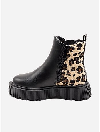 Bottines à semelle épaisse