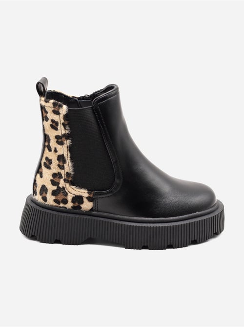 Bottines à semelle épaisse - Kiabi Bottines à semelle épaisse - Kiabi
