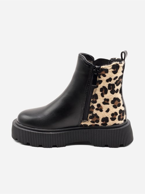 Bottines à semelle épaisse - Kiabi Bottines à semelle épaisse - Kiabi