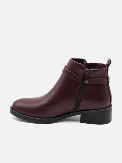 Bottines à zip - Kiabi Bottines à zip - Kiabi