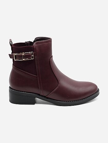 Bottines à zip