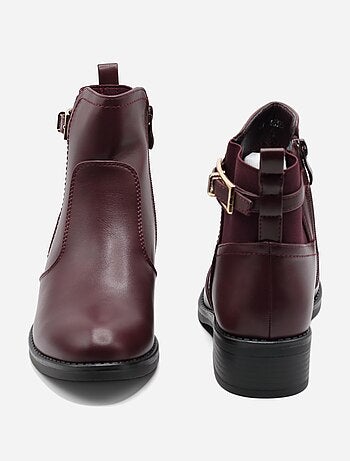 Bottines à zip
