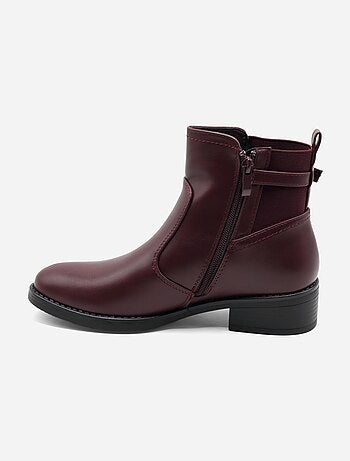Bottines à zip