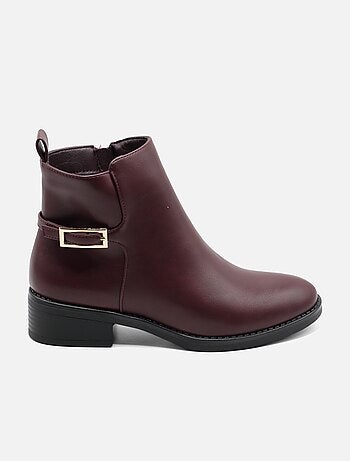 Bottines à zip