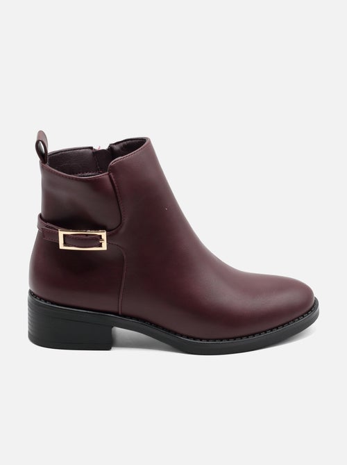 Bottines à zip - Kiabi Bottines à zip - Kiabi