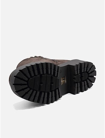 Bottines à zip