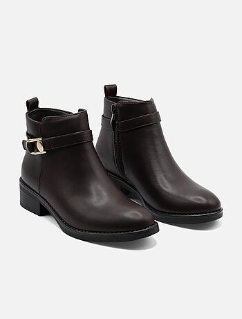 Bottines à zip