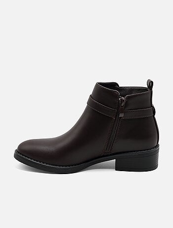 Bottines à zip