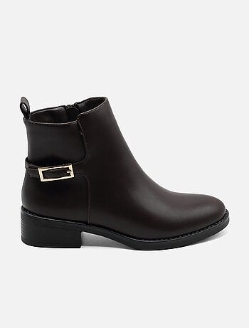 Bottines à zip