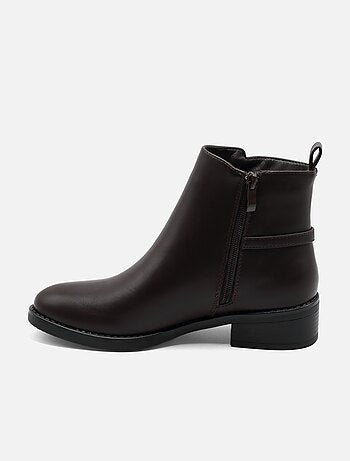 Bottines à zip