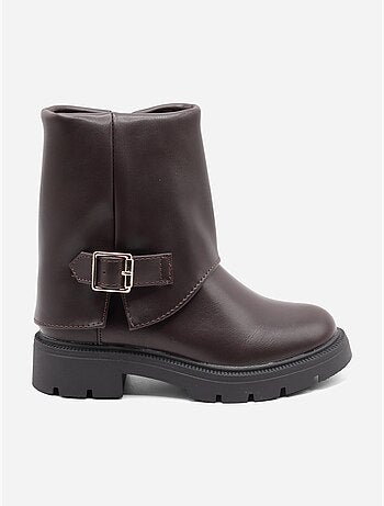 Bottines à zip