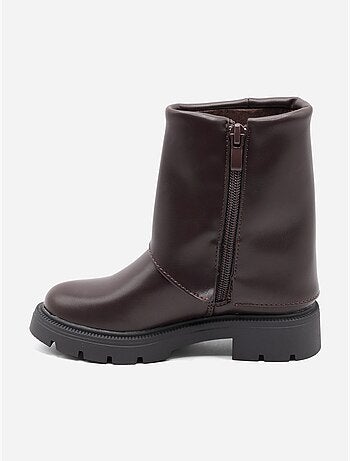 Bottines à zip