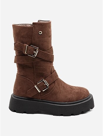 Bottines à zip