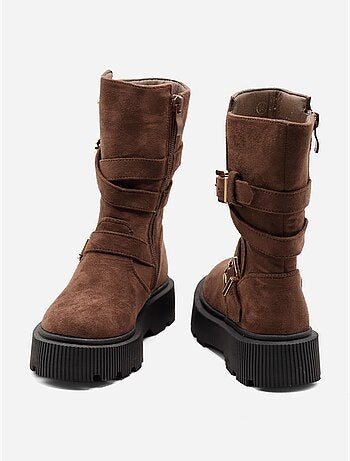 Bottines à zip