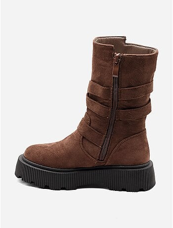 Bottines à zip