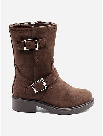 Bottines à zip