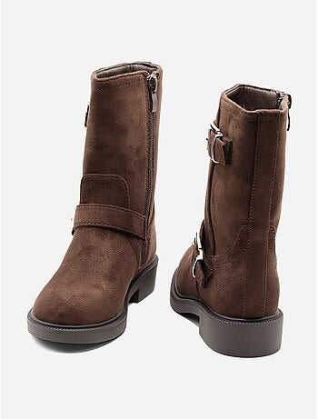 Bottines à zip