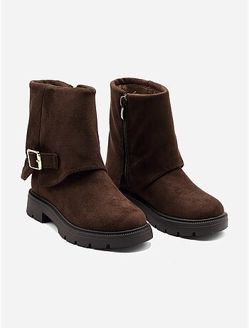 Bottines à zip