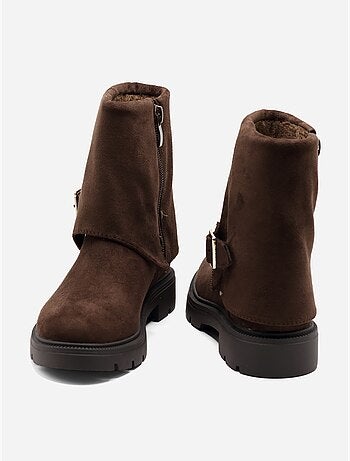 Bottines à zip