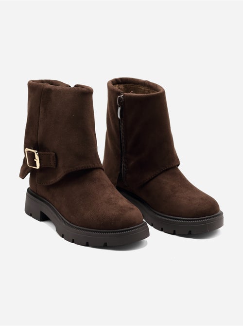 Bottines à zip - Kiabi Bottines à zip - Kiabi