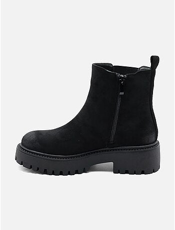 Bottines à zip