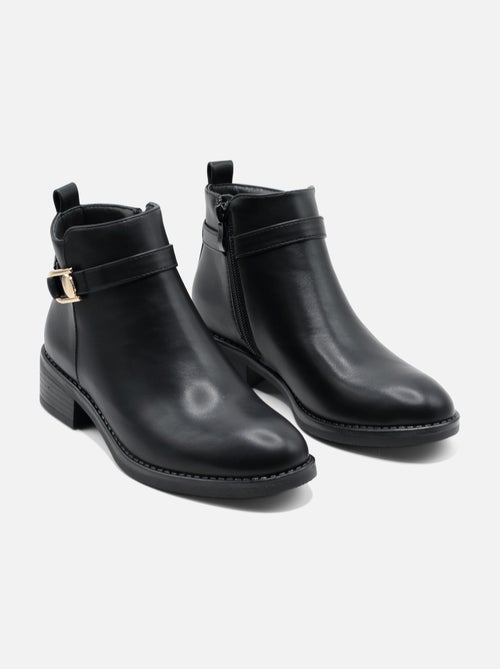 Bottines à zip - Kiabi Bottines à zip - Kiabi