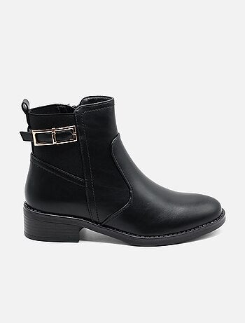 Bottines à zip