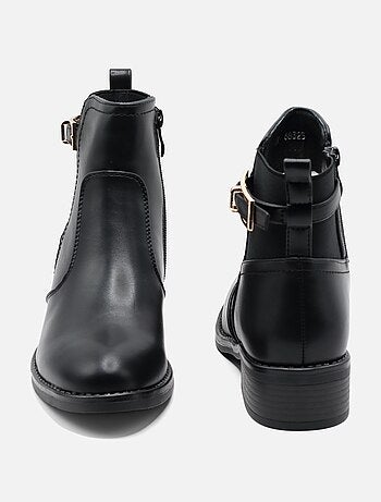 Bottines à zip