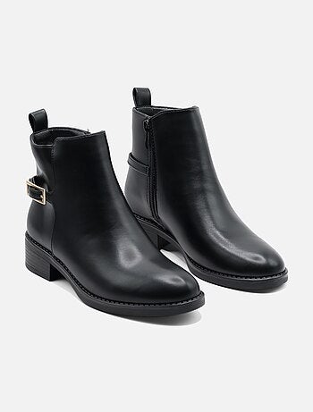 Bottines à zip