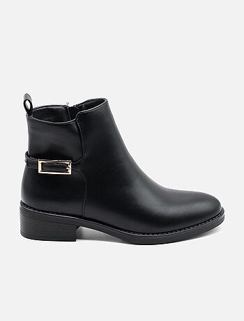 Bottines à zip