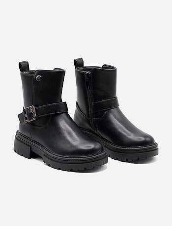 Bottines à zip