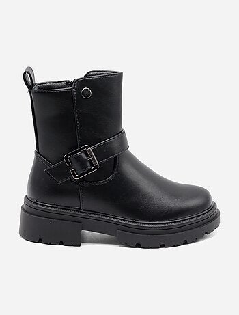 Bottines à zip