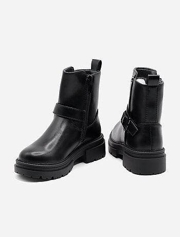 Bottines à zip